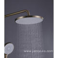 Brushed Gold Stainless Steel Shower Faucet